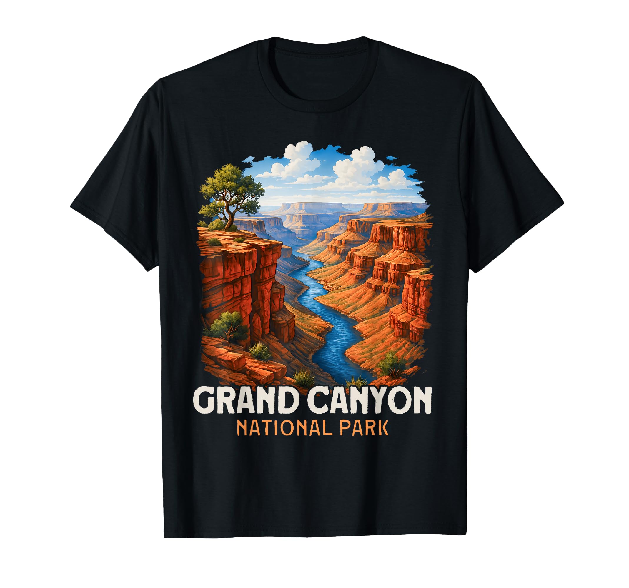 Grand Canyon National Park T-Shirt - Fun Novelty Design for Adults - T-Shirt, Sweatshirt, Hoodie