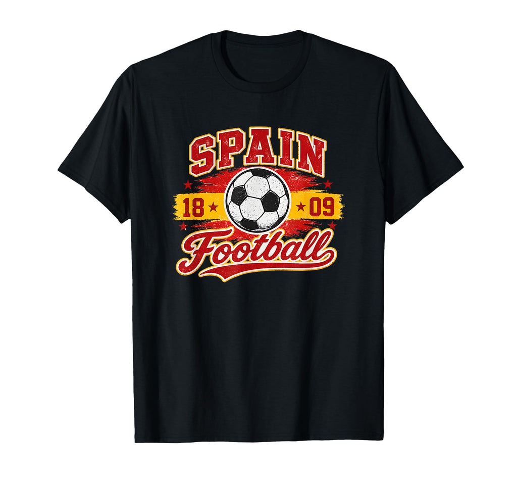 Spain Football Tradition 1809 Soccer T-Shirt - Custom Art Print Men Women - T-Shirt, Sweatshirt, Hoodie