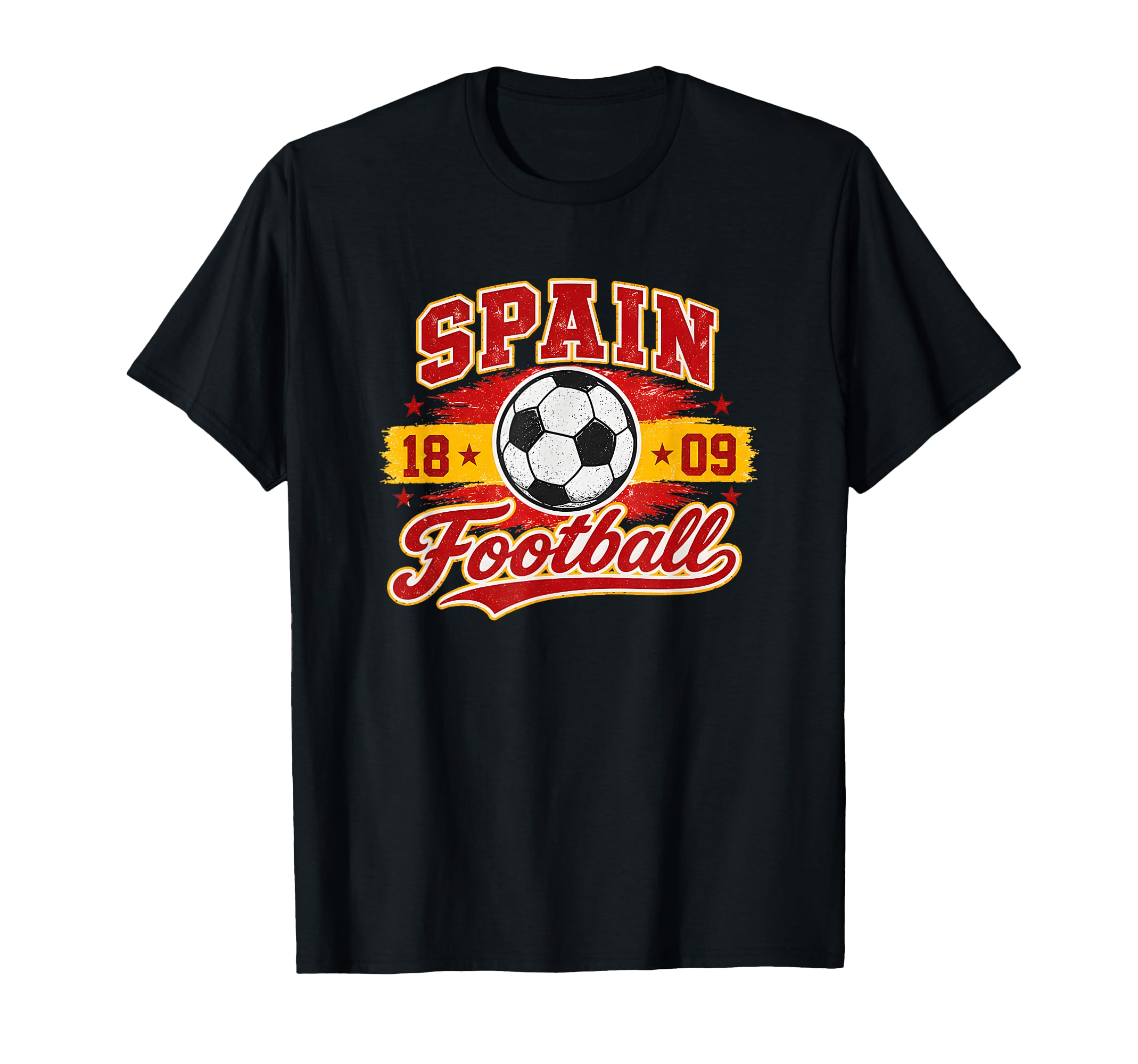 Spain Football Tradition 1809 Soccer T-Shirt - Custom Art Print Men Women - T-Shirt, Sweatshirt, Hoodie