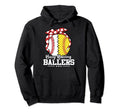 Baseball Player Busy Raising Ballers Mom Hoodie - Minimalist Print Unisex - T-Shirt, Sweatshirt, Hoodie