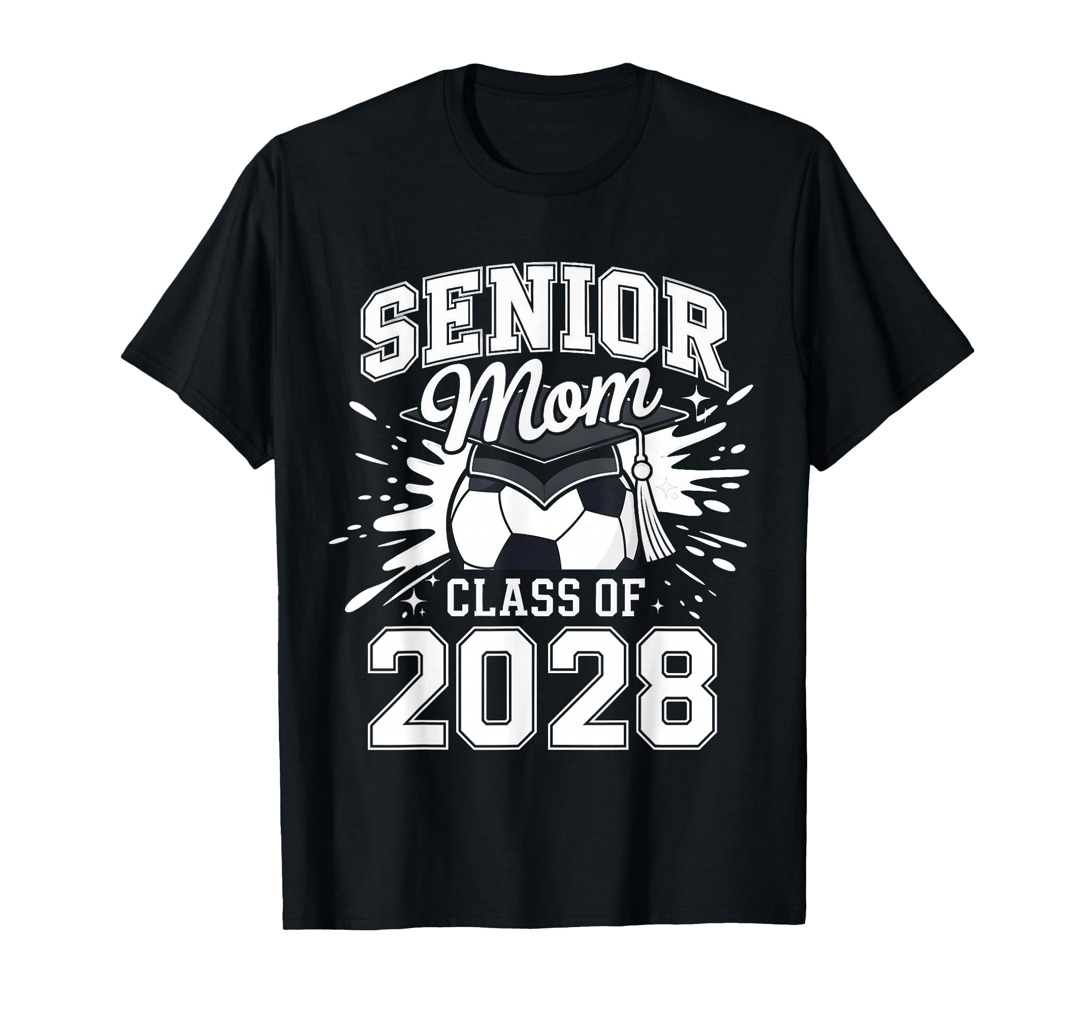 Senior Mom Class 2028 Coquette Bow T-Shirt - Custom Art Print Men Women - T-Shirt, Sweatshirt, Hoodie