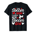 Soccer Nana Loves Her Soccer Soccer T-Shirt - Novelty Apparel Unisex - T-Shirt, Sweatshirt, Hoodie