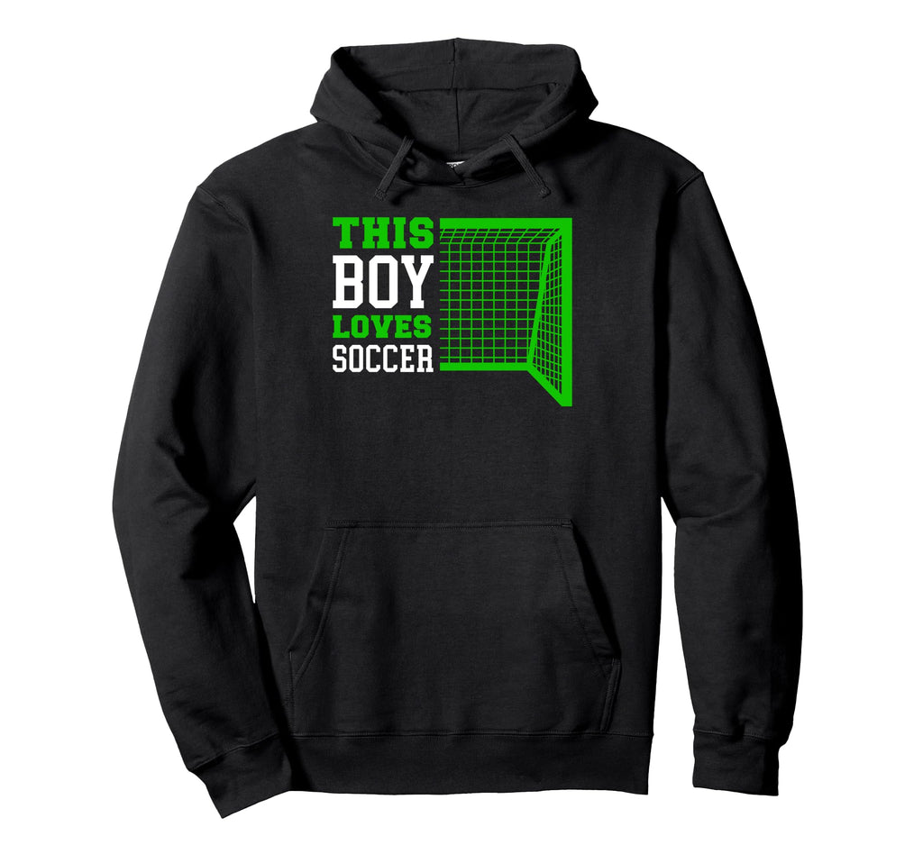 Loves Soccer Hoodie - Casual Everyday Wear Unisex - T-Shirt, Sweatshirt, Hoodie