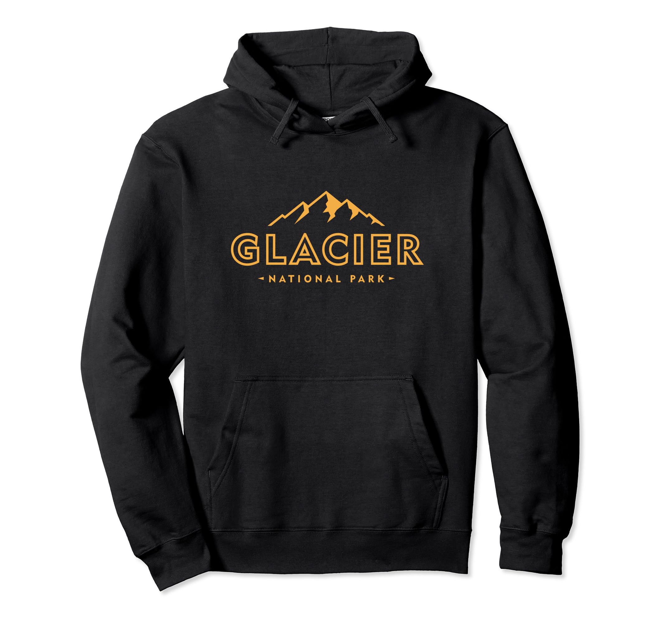 Glacier National Park Montana Hiking Hoodie - Trendy Graphic Men Women - T-Shirt, Sweatshirt, Hoodie
