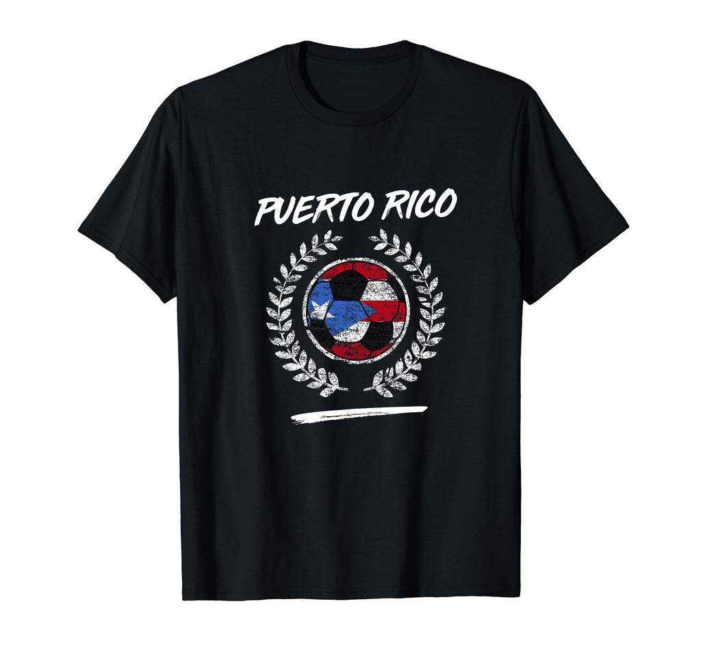 Puerto Rico Flag Puerto Rican Soccer Team T-Shirt - Novelty Apparel Unisex - T-Shirt, Sweatshirt, Hoodie