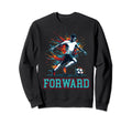 Soccer Forward Fullback Position Sweatshirt - Minimalist Print Men Women - T-Shirt, Sweatshirt, Hoodie