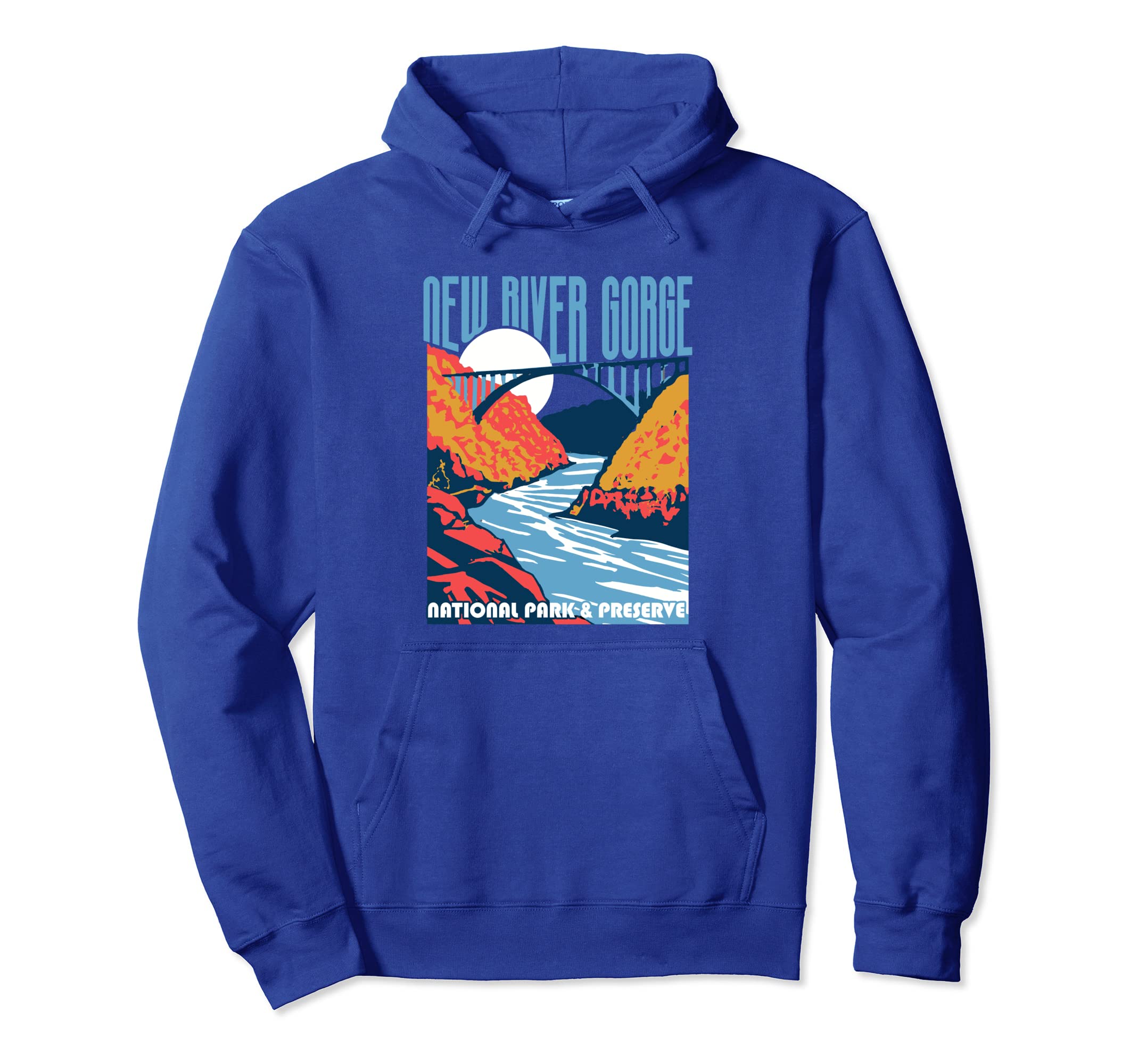 New River Gorge National Park West Hoodie - Novelty Apparel for Adults - T-Shirt, Sweatshirt, Hoodie
