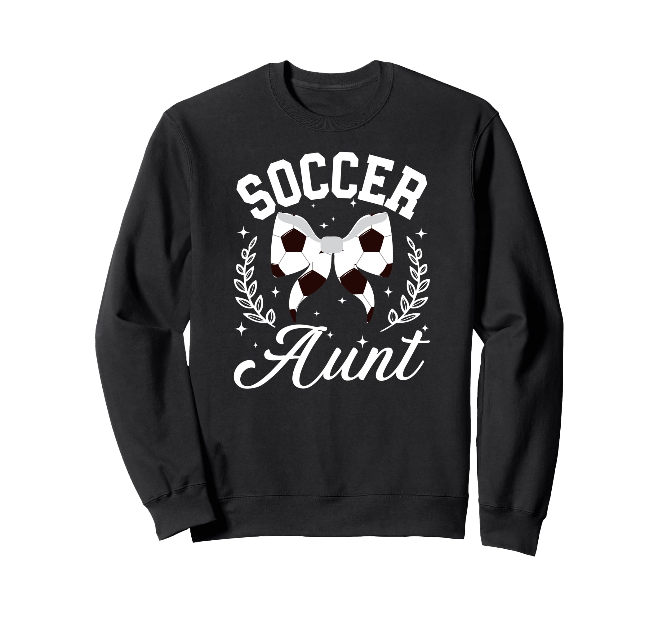 Soccer Aunt Coquette Soccer Player Sweatshirt - Graphic Print for Adults - T-Shirt, Sweatshirt, Hoodie