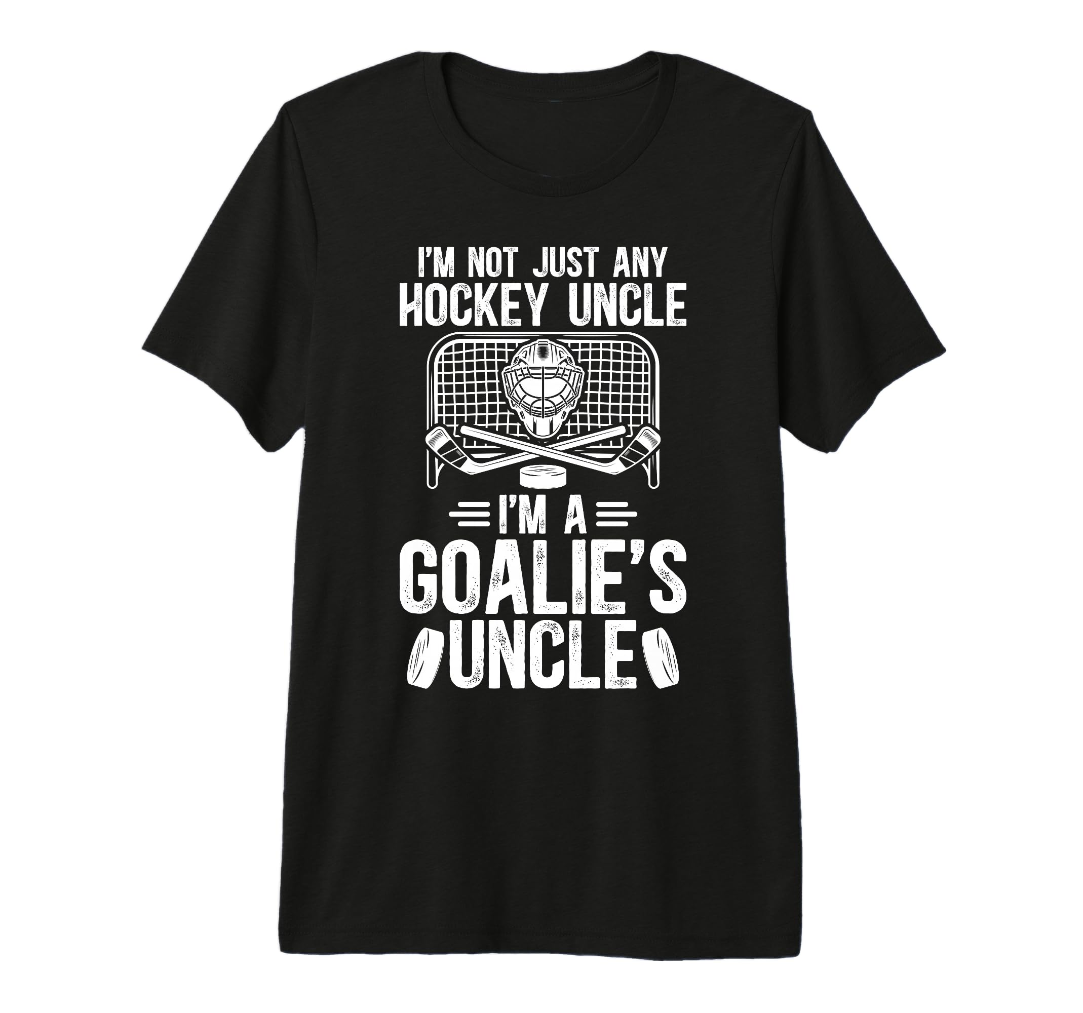 Mens Im Hockey Goalie Uncle Ice T-Shirt - Fun Novelty Design Men Women - T-Shirt, Sweatshirt, Hoodie