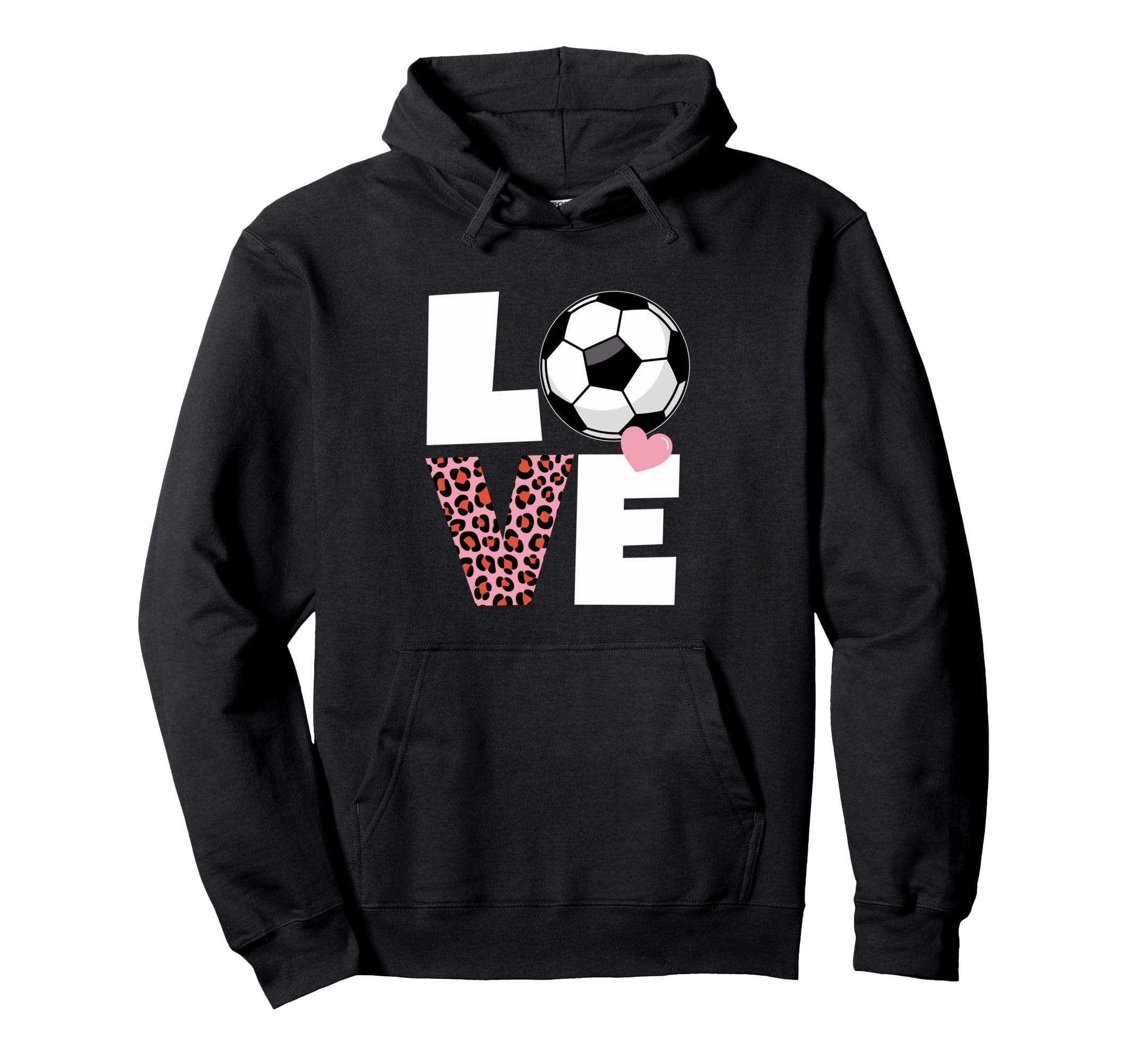 I Love Soccer Womens Or Soccer Hoodie - Minimalist Print Men Women - T-Shirt, Sweatshirt, Hoodie