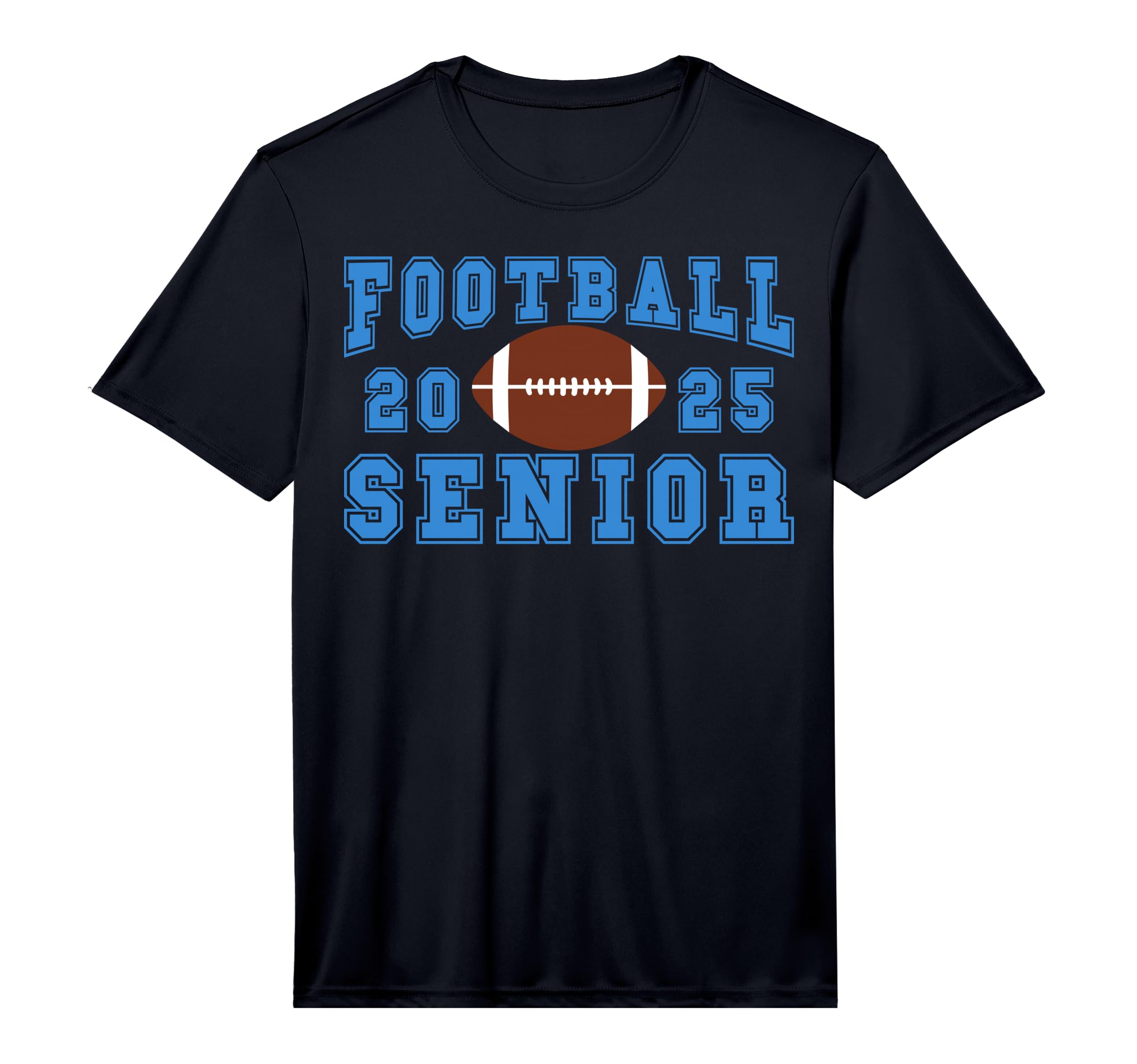 Mens Senior Night Football Senior 2025 T-Shirt - Trendy Graphic for Adults - T-Shirt, Sweatshirt, Hoodie