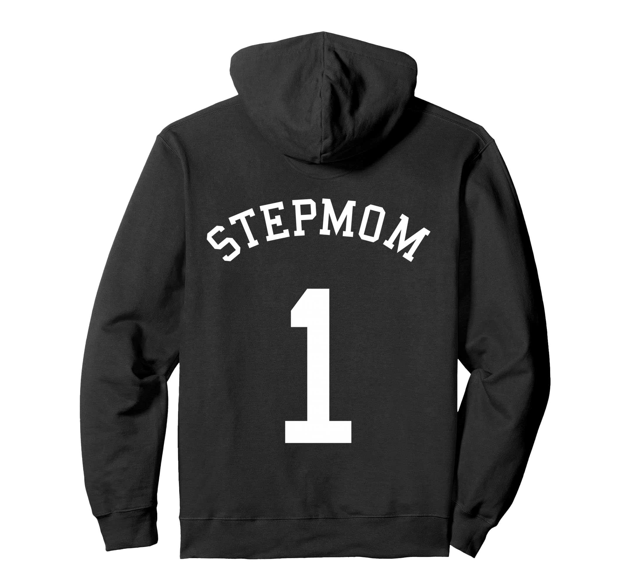 Stepmom Team Uniform 1 Baseball Hoodie - Casual Everyday Wear Unisex - T-Shirt, Sweatshirt, Hoodie