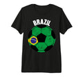 Brazil Football Fan Soccer Game Player T-Shirt - Novelty Apparel Unisex - T-Shirt, Sweatshirt, Hoodie