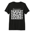 Soccer Game Day Coquette Bow Funny Soccer T-Shirt - Novelty Apparel Unisex - T-Shirt, Sweatshirt, Hoodie