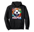 Goalie Soccer Player Goalkeeper Sport Hoodie - Unique Graphic Men Women - T-Shirt, Sweatshirt, Hoodie