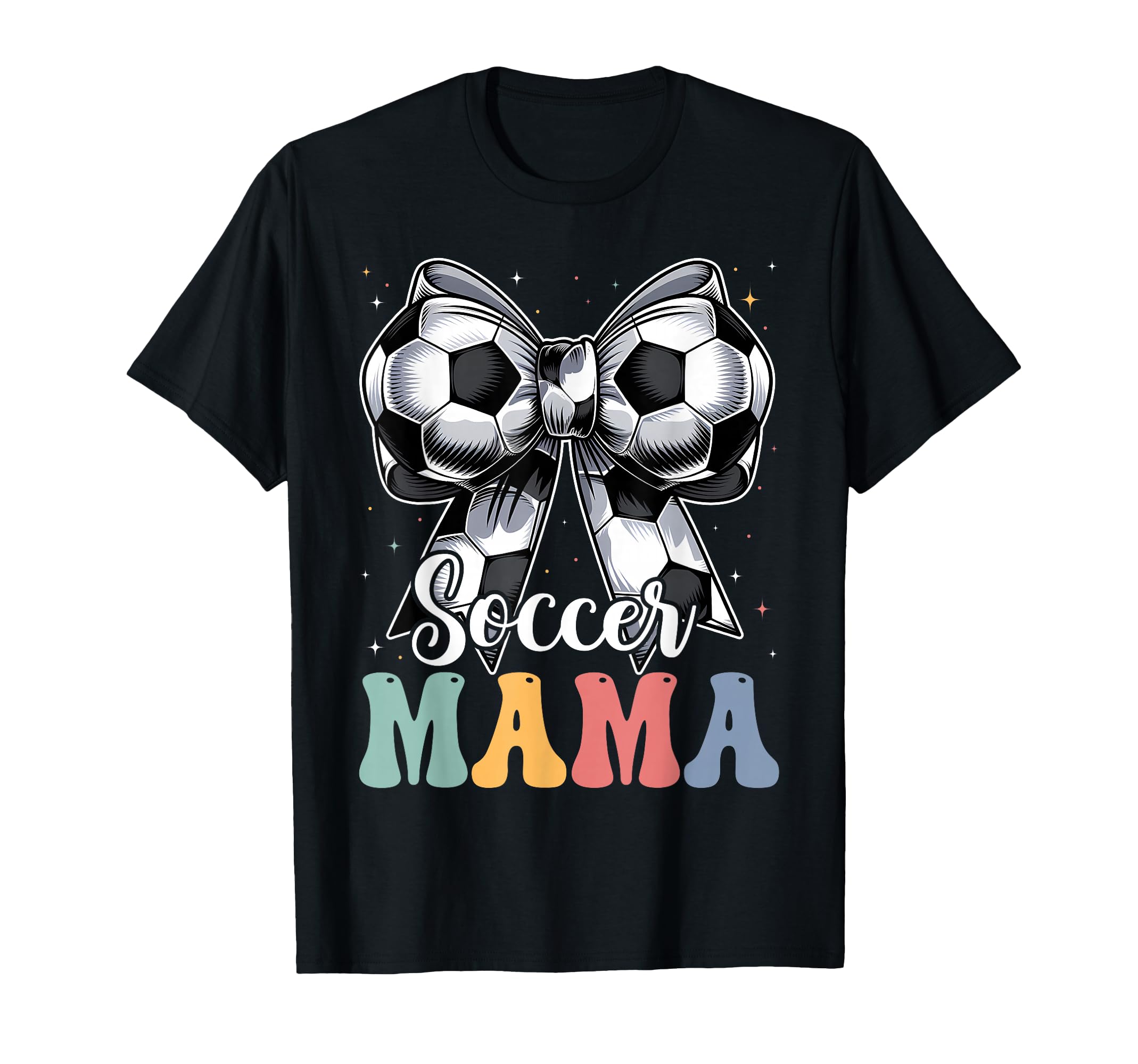 Soccer Mama Groovy Soccer Softball Mom T-Shirt - Minimalist Print Men Women - T-Shirt, Sweatshirt, Hoodie