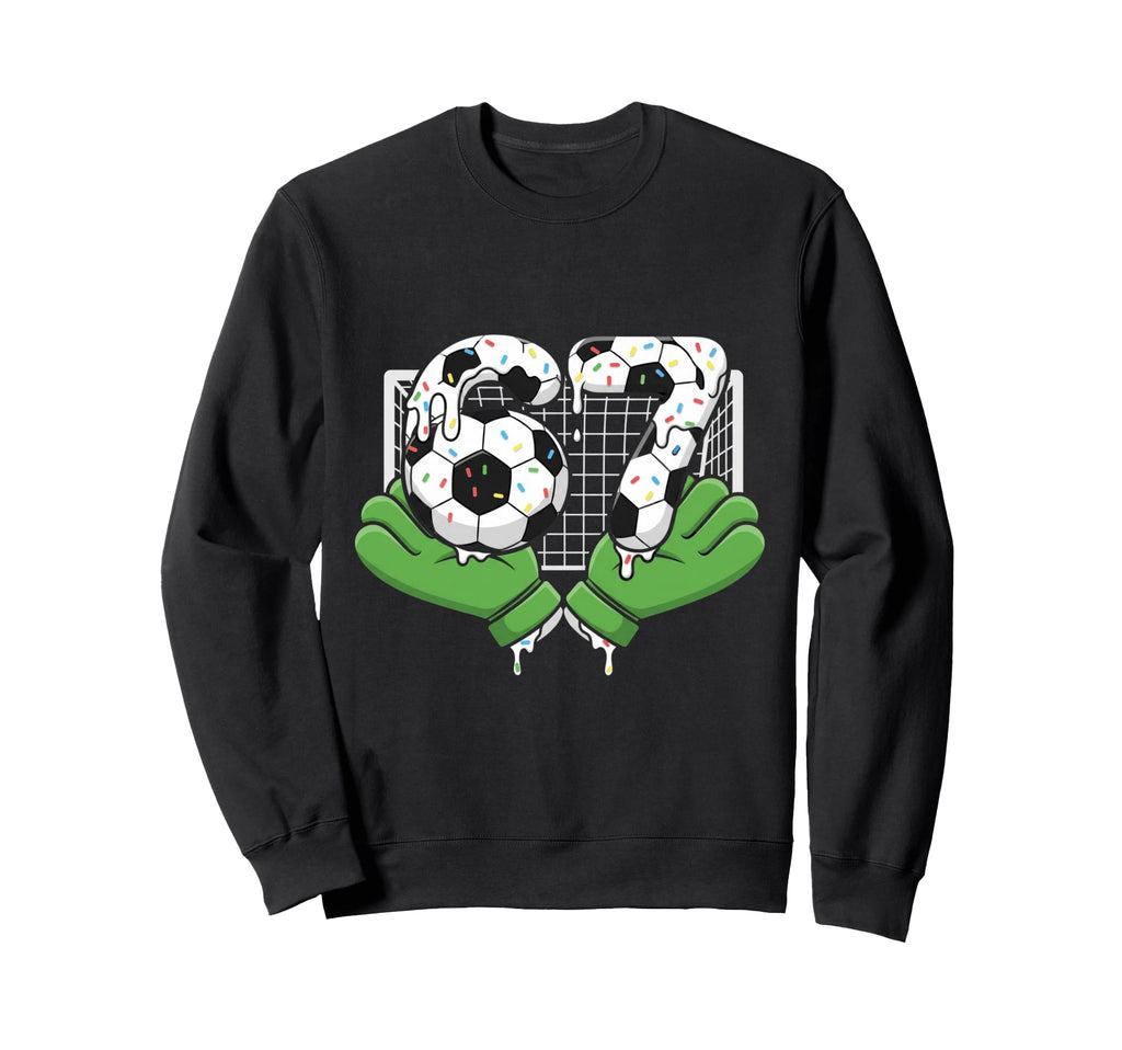 67 Soccer Ball Goalie Net Gloves Sweatshirt - Trendy Graphic Men Women - T-Shirt, Sweatshirt, Hoodie