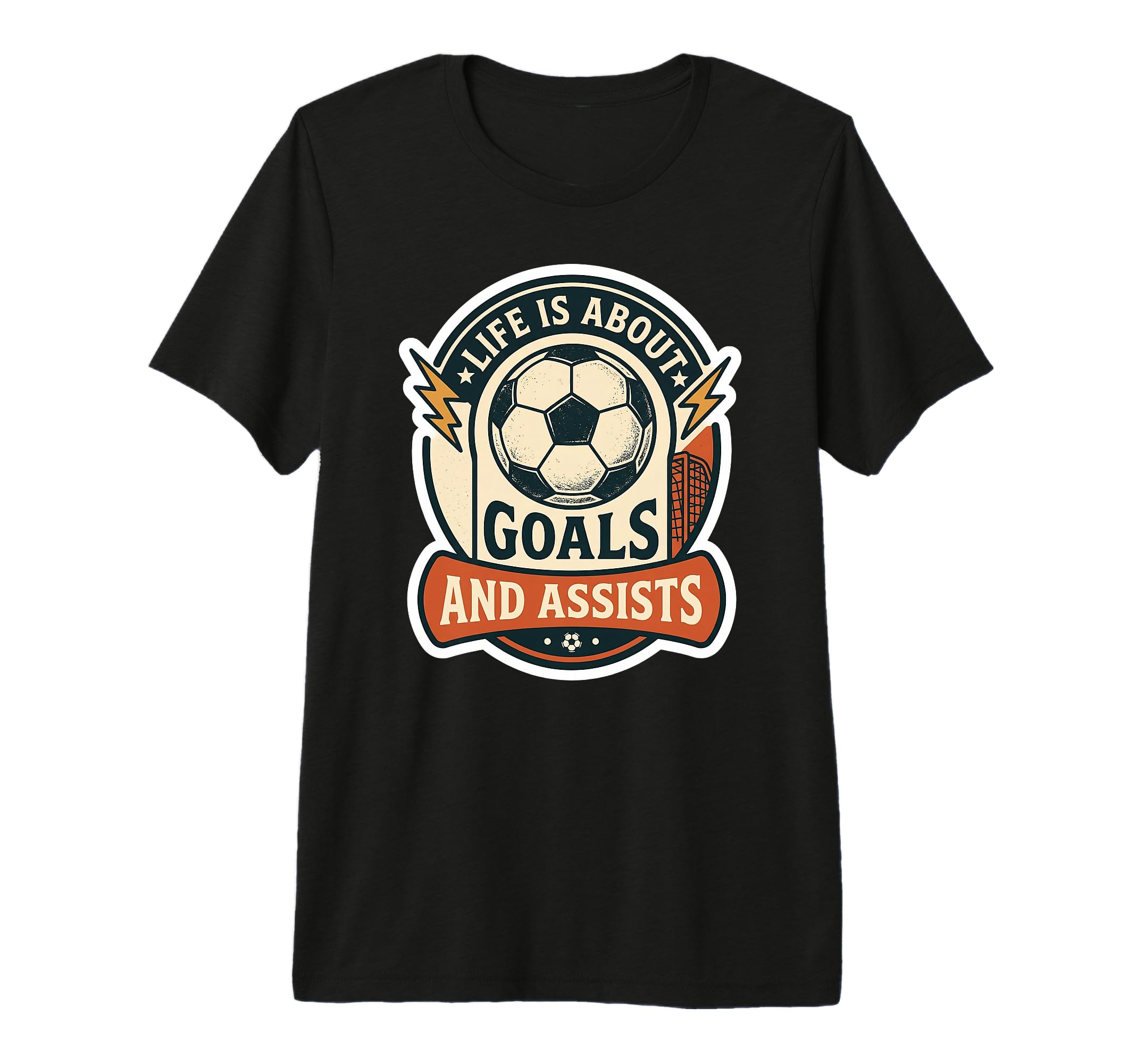 Life Is About Goals And Assists T-Shirt - Aesthetic Graphic Men Women - T-Shirt, Sweatshirt, Hoodie