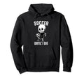 Funny Soccer Sport Teen Futbol Skeleton Hoodie - Trendy Graphic Unisex - T-Shirt, Sweatshirt, Hoodie