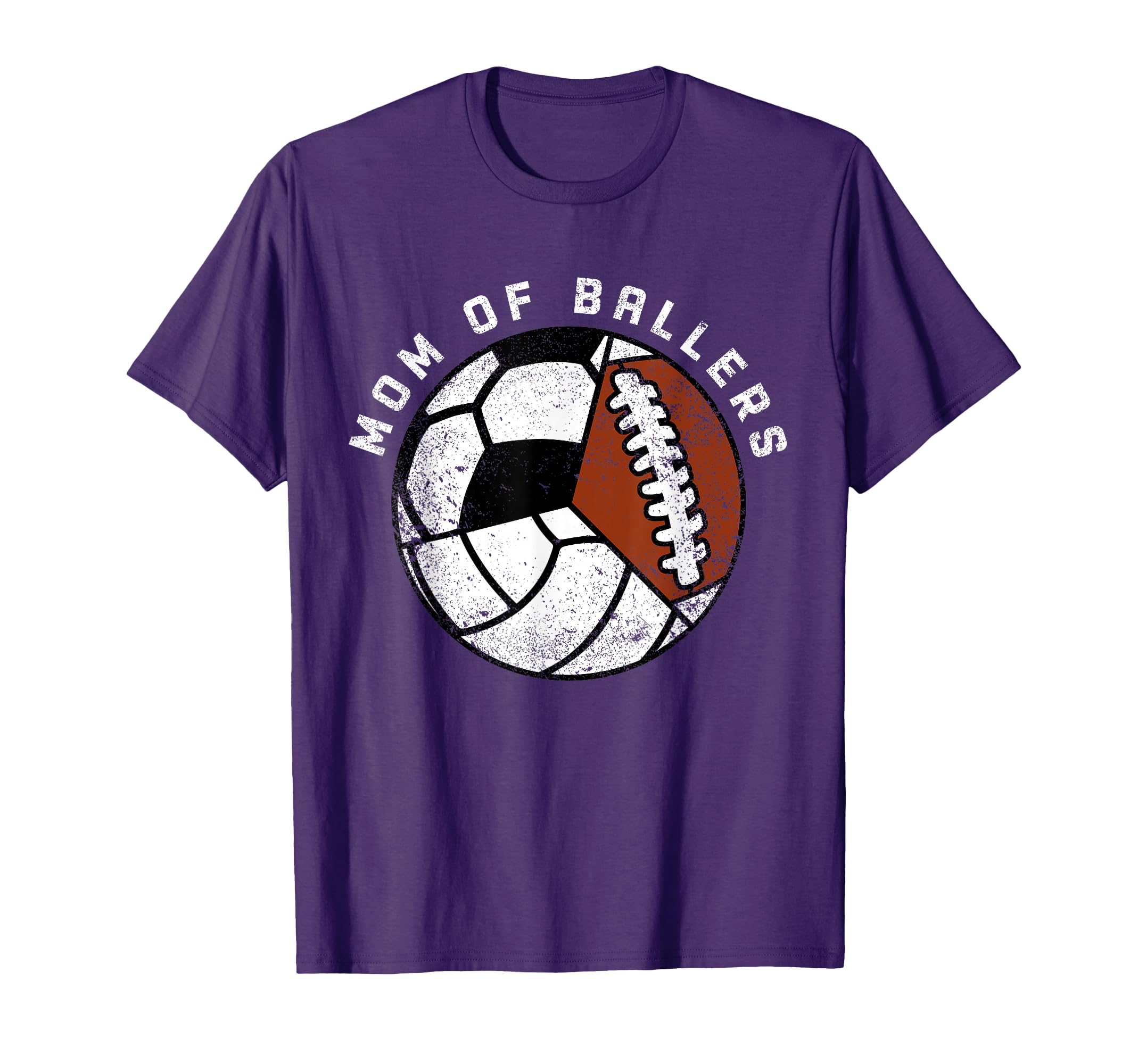 Mom Ballers Funny Volleyball Soccer T-Shirt - Fun Novelty Design Men Women - T-Shirt, Sweatshirt, Hoodie