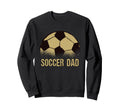 Soccer Dad Ball Sport Player Sweatshirt - Minimalist Print for Adults - T-Shirt, Sweatshirt, Hoodie