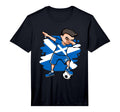 Dabbing Soccer Scotland Jersey Scottish T-Shirt - Graphic Print for Adults - T-Shirt, Sweatshirt, Hoodie