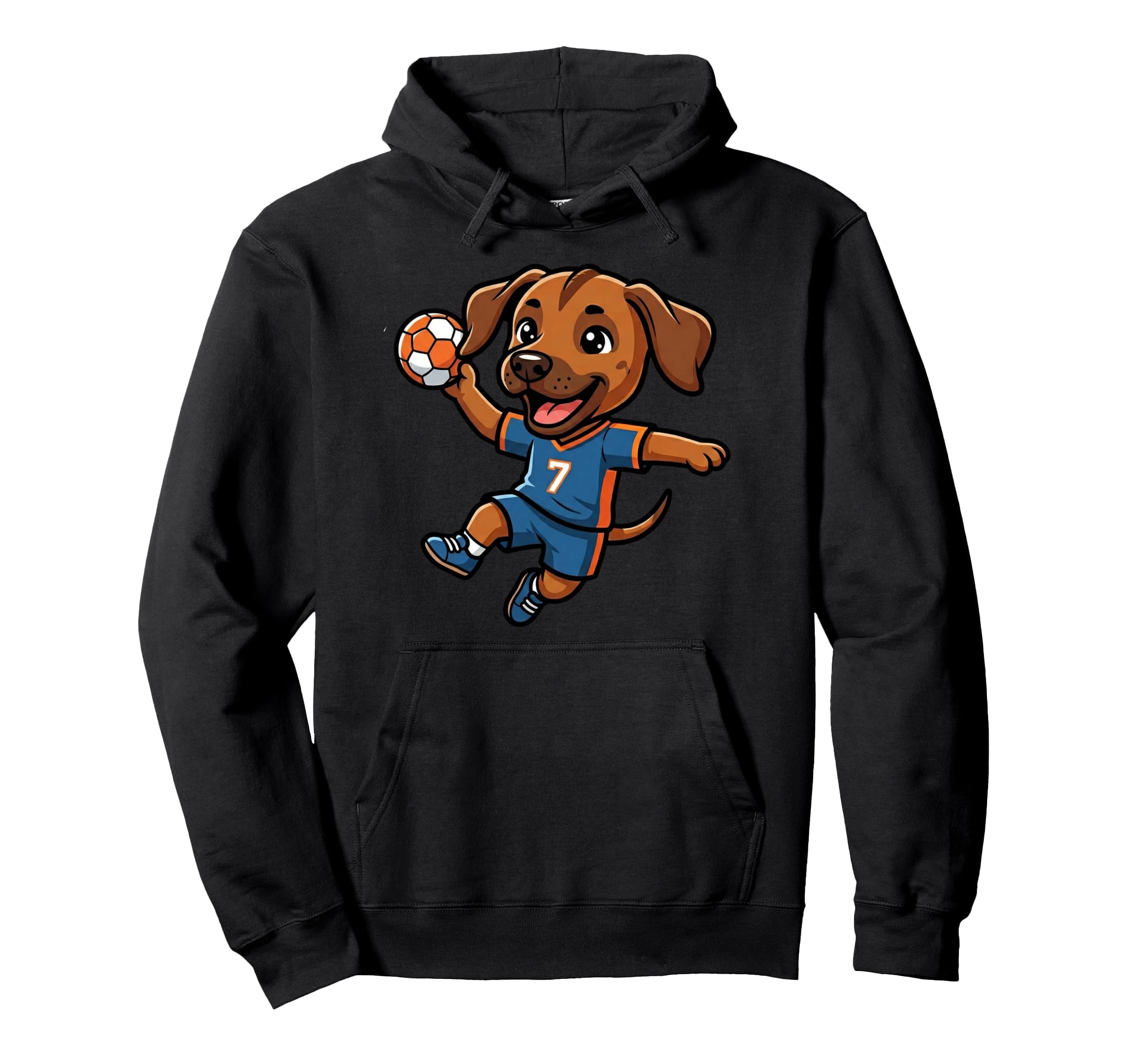 Watermelon Soccer Player Number 7 Hoodie - Custom Art Print for Adults - T-Shirt, Sweatshirt, Hoodie