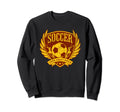 Yellow Red Distressed Lifes Sweatshirt - Aesthetic Graphic for Adults - T-Shirt, Sweatshirt, Hoodie