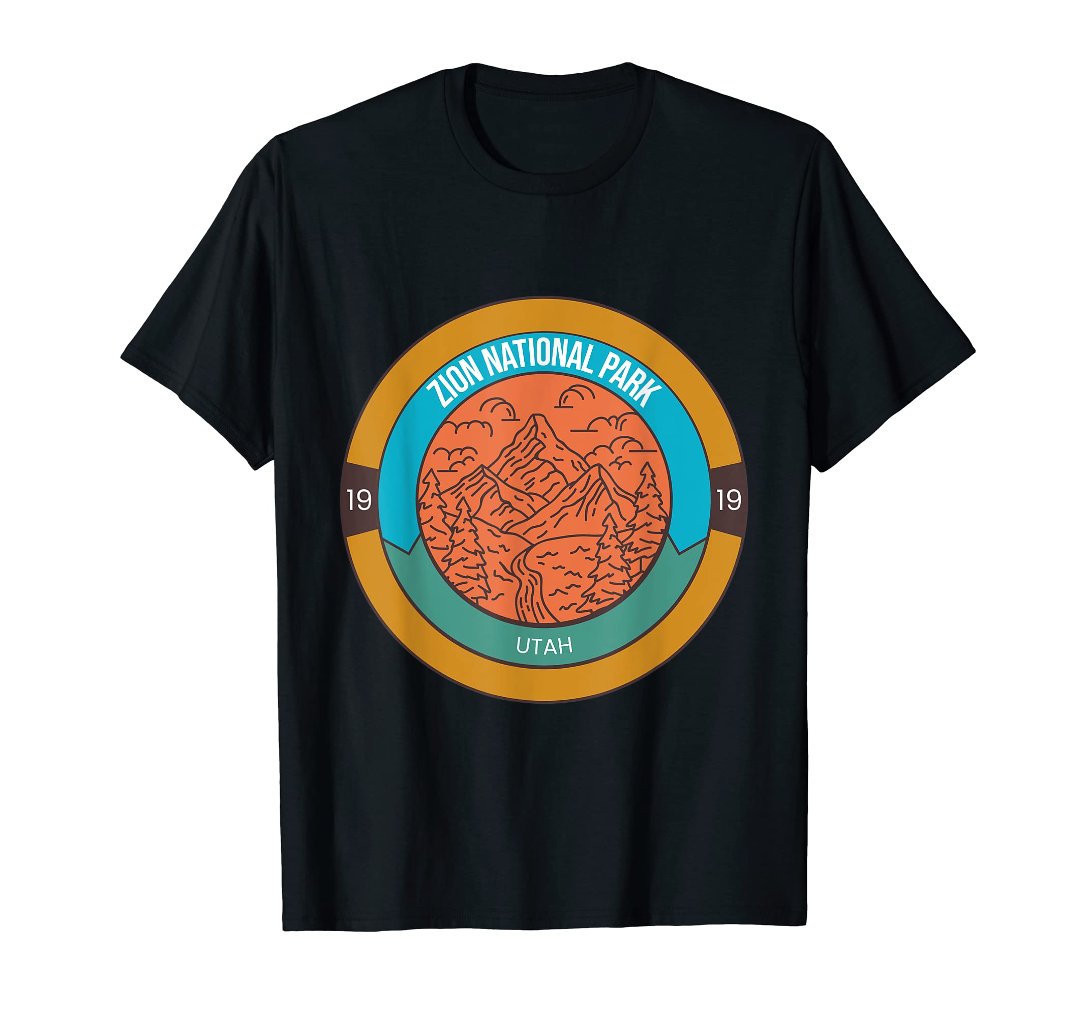 Zion National Park Hiking Utah Souvenir T-Shirt - Graphic Print for Adults - T-Shirt, Sweatshirt, Hoodie