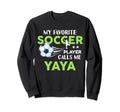 Soccer Yaya My Favorite Player Sweatshirt - Fun Novelty Design for Adults - T-Shirt, Sweatshirt, Hoodie