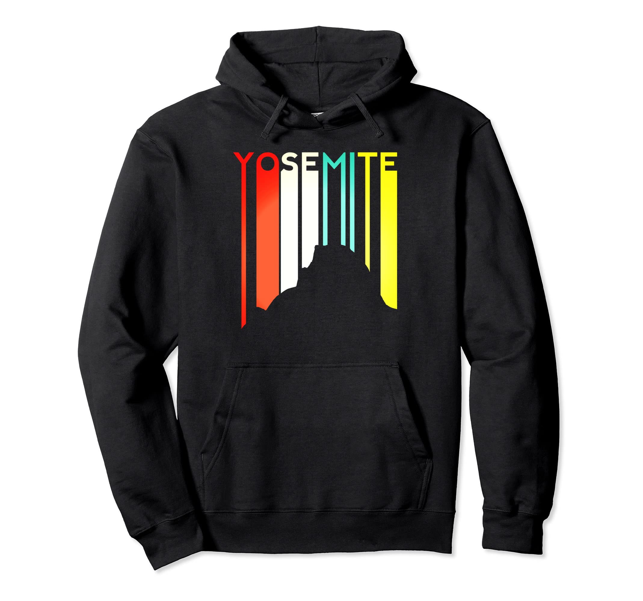 Yosemite National Park Half Dome Hoodie - Aesthetic Graphic for Adults - T-Shirt, Sweatshirt, Hoodie