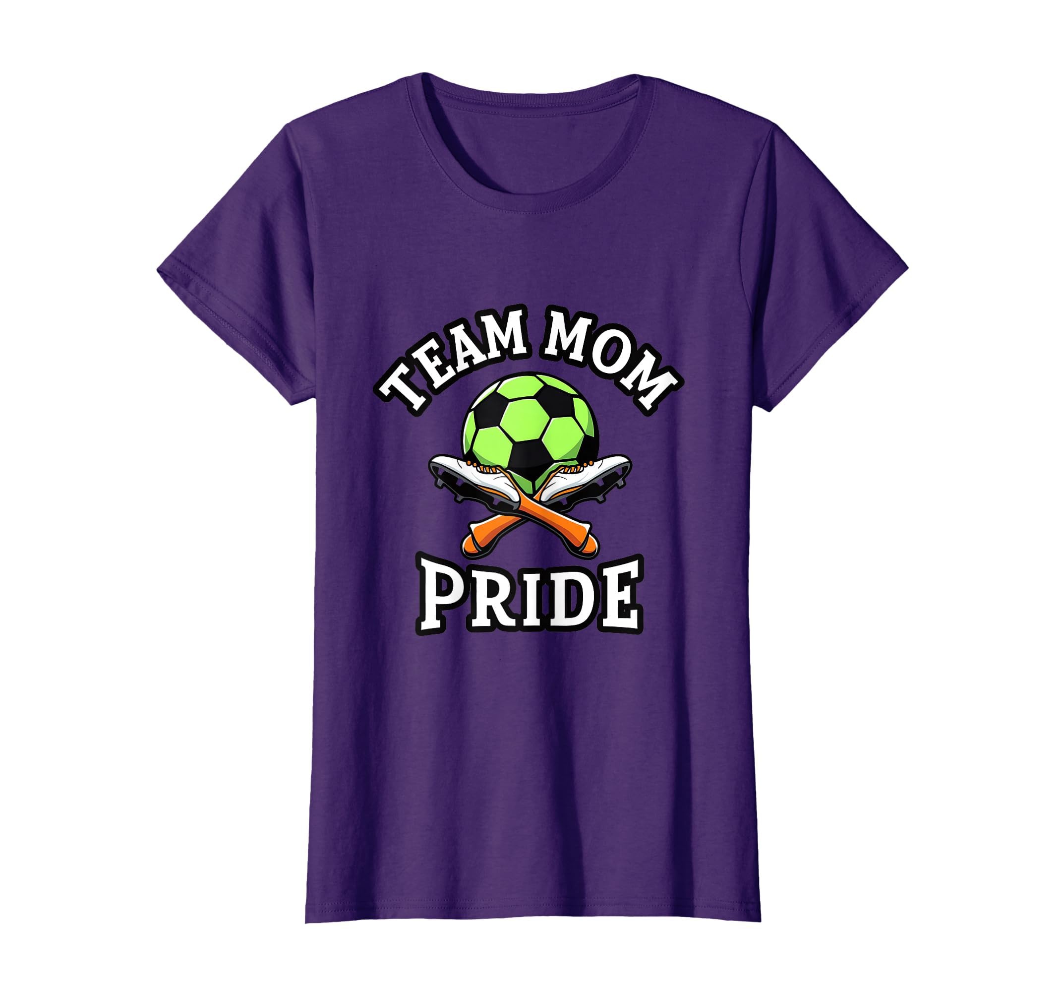 Team Mom Pride Soccer Mom T-Shirt - Minimalist Print for Adults - T-Shirt, Sweatshirt, Hoodie