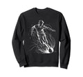 Soccer Player Sports Sweatshirt - Fun Novelty Design for Adults - T-Shirt, Sweatshirt, Hoodie