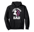 Loud Proud Soccer Cheerleader Dad Hoodie - Custom Art Print Men Women - T-Shirt, Sweatshirt, Hoodie
