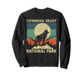 Wolf Cuyahoga Valley National Park Sweatshirt - Aesthetic Graphic Unisex - T-Shirt, Sweatshirt, Hoodie