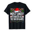 Most Likely To Watch All Soccer T-Shirt - Aesthetic Graphic Men Women - T-Shirt, Sweatshirt, Hoodie