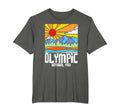 Olympic National Park Artistic T-Shirt - Fun Novelty Design Men Women - T-Shirt, Sweatshirt, Hoodie