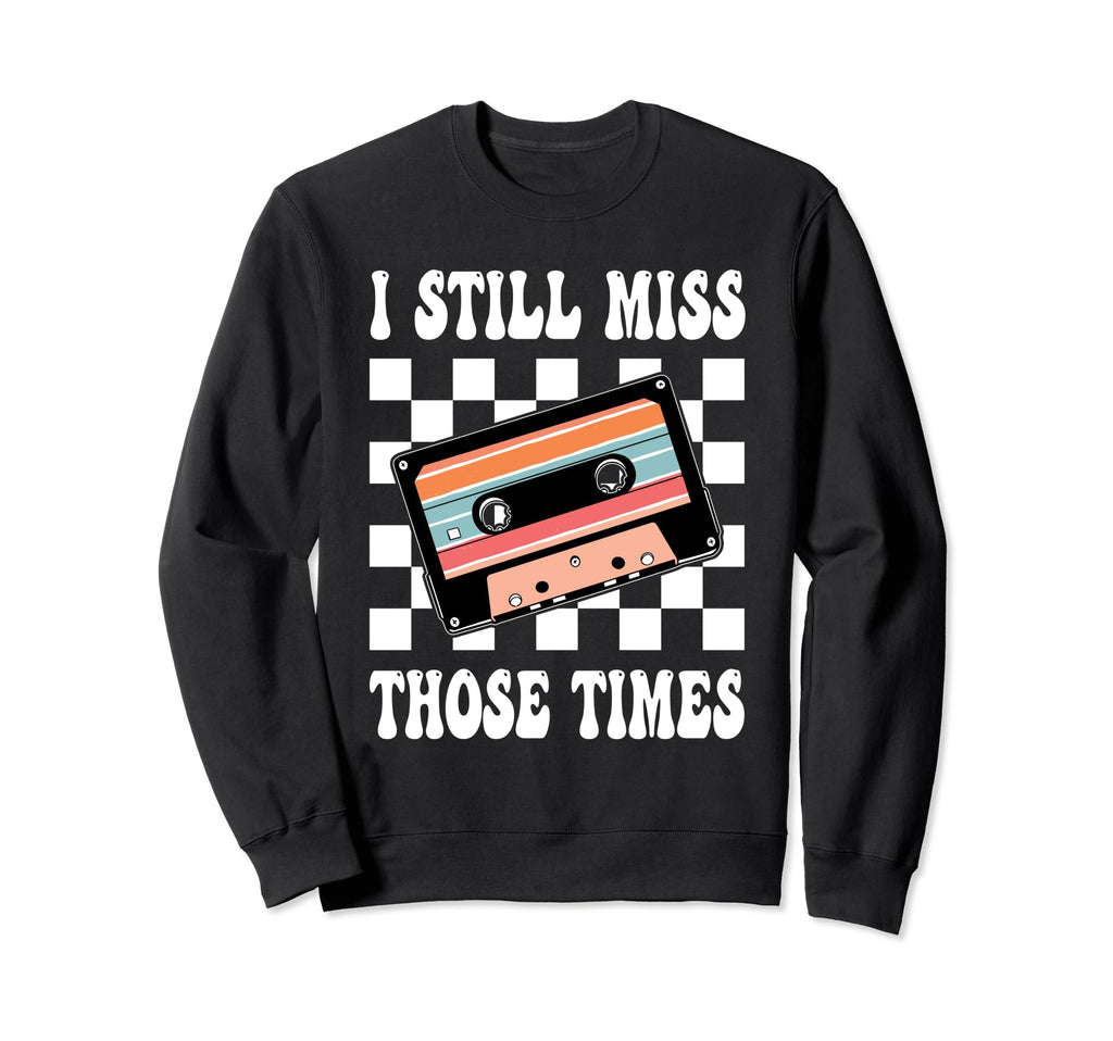 Mixtape 80 S Cassette Tape Sweatshirt - Trendy Graphic Unisex - T-Shirt, Sweatshirt, Hoodie