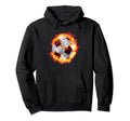 Football Soccer Hoodie - Aesthetic Graphic Men Women - T-Shirt, Sweatshirt, Hoodie