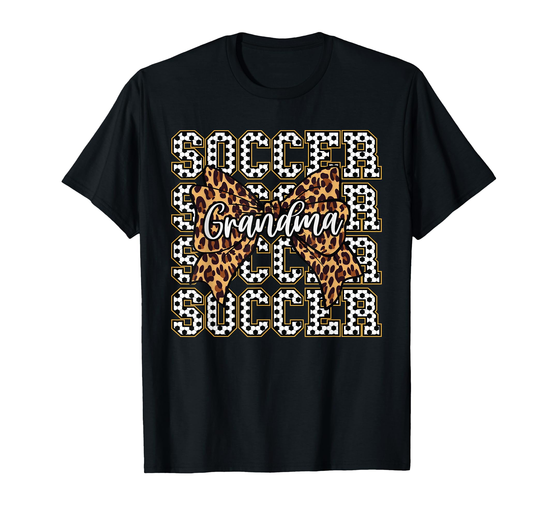 Soccer Grandma Coquette Bow Sport T-Shirt - Fun Novelty Design for Adults - T-Shirt, Sweatshirt, Hoodie
