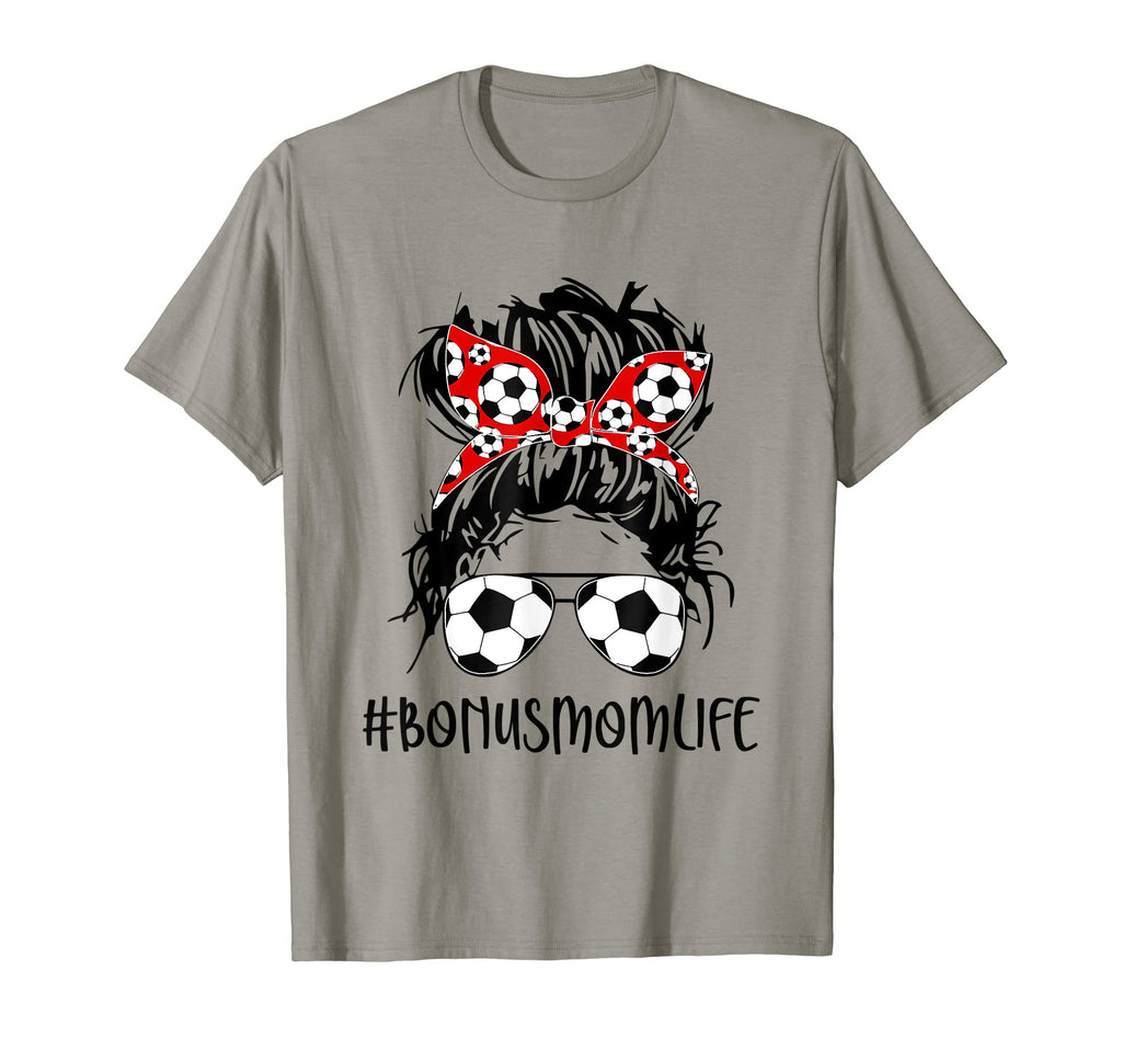 Bonus Mom Life Soccer Bonus Mom T-Shirt - Aesthetic Graphic Men Women - T-Shirt, Sweatshirt, Hoodie