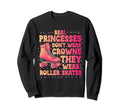 Roller Skater Skates Real Sweatshirt - Trendy Graphic for Adults - T-Shirt, Sweatshirt, Hoodie
