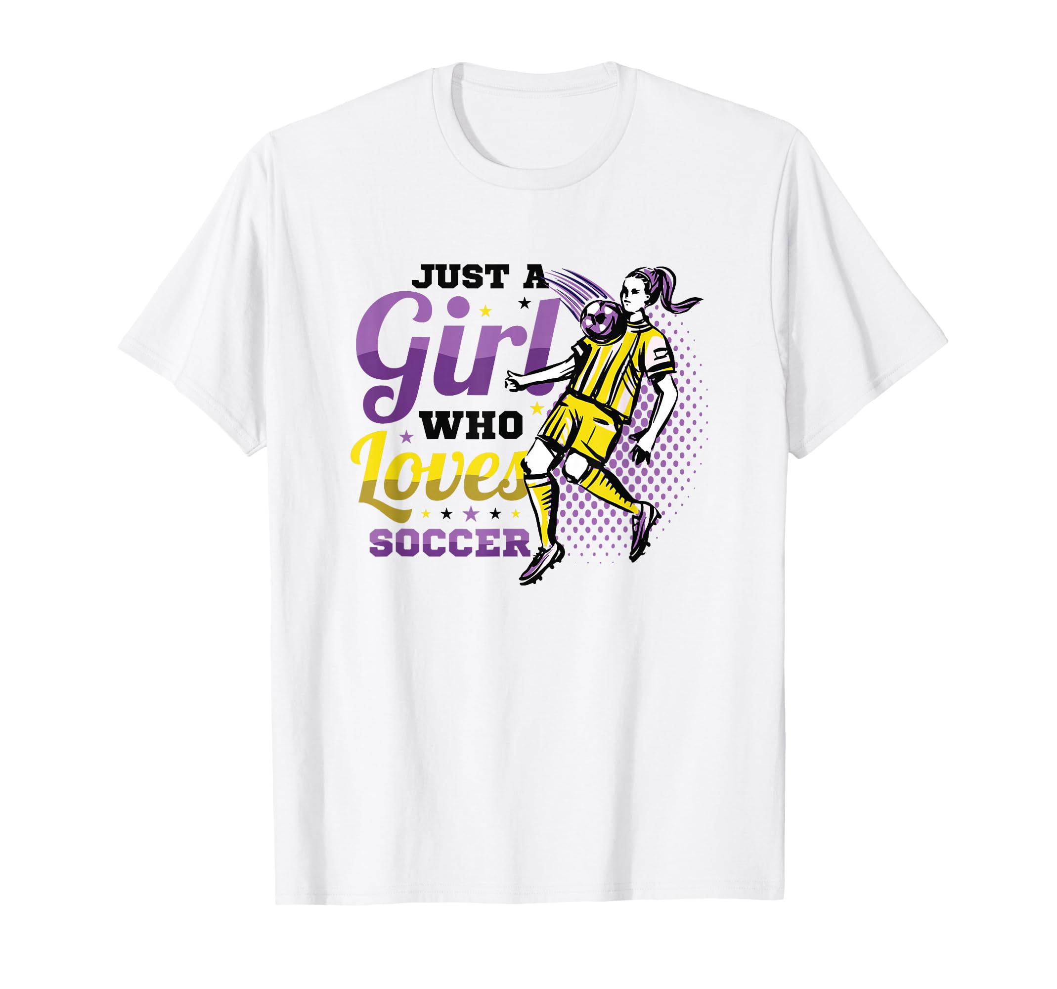 Just Who Loves Soccer Womens Soccer T-Shirt - Trendy Graphic Unisex - T-Shirt, Sweatshirt, Hoodie