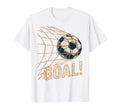 Soccer Goal Celebration Soccer Ball Net T-Shirt - Graphic Print Unisex - T-Shirt, Sweatshirt, Hoodie