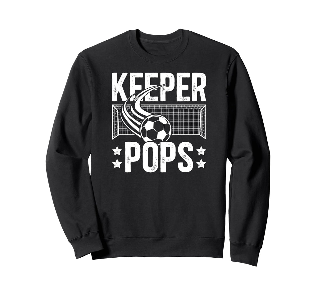 Soccer Keeper Pops Soccer Goalie Sweatshirt - Minimalist Print for Adults - T-Shirt, Sweatshirt, Hoodie