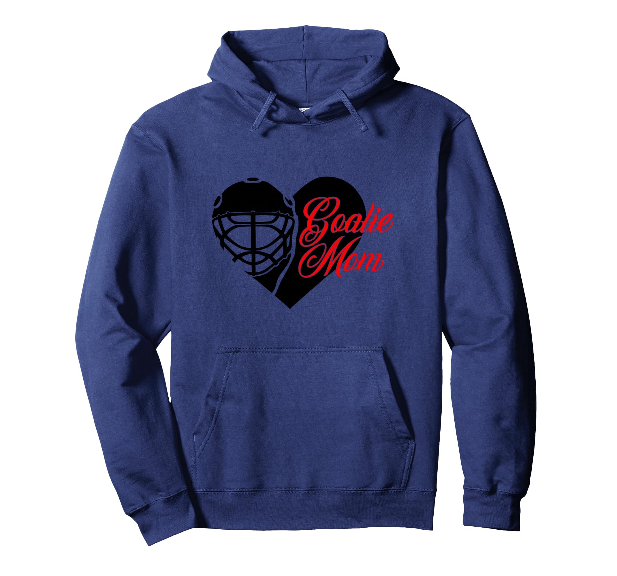 Ice Hockey Goalie Mom Mothers Day Hoodie - Unique Graphic Men Women - T-Shirt, Sweatshirt, Hoodie