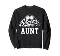 Soccer Aunt Family Matching Sweatshirt - Custom Art Print for Adults - T-Shirt, Sweatshirt, Hoodie