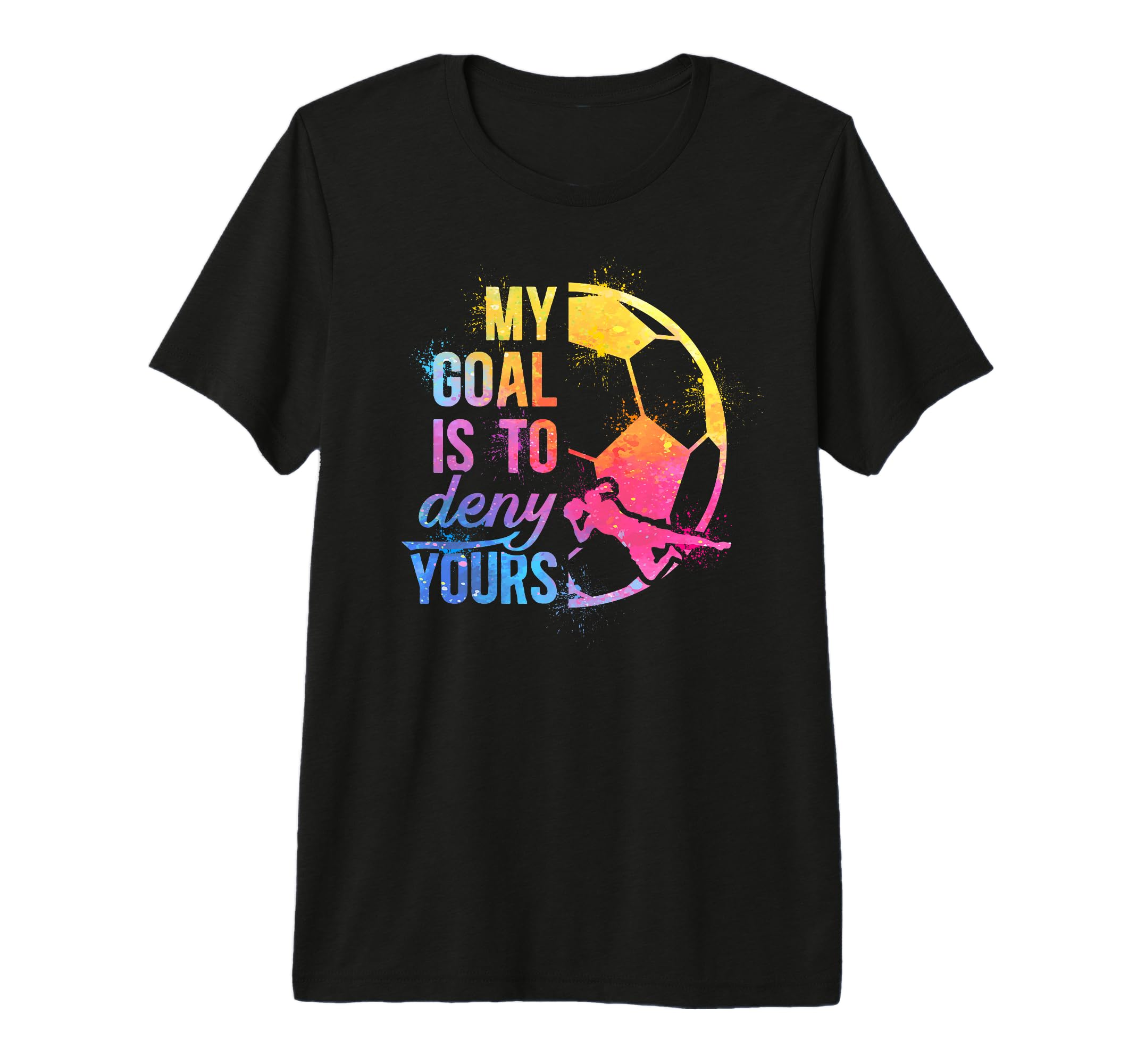 Soccer Goalkeeper Funny Soccer T-Shirt - Minimalist Print for Adults - T-Shirt, Sweatshirt, Hoodie