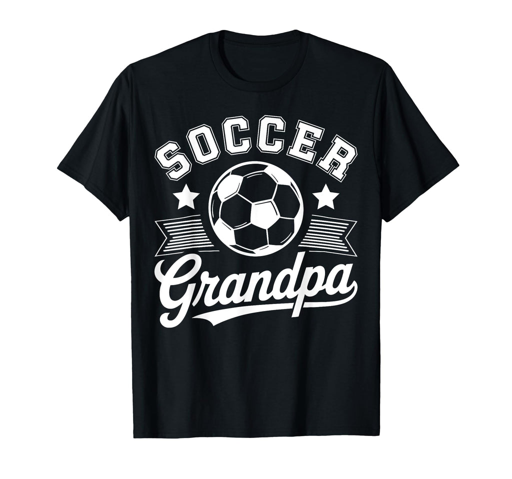 Proud Soccer Grandpa T-Shirt - Graphic Print Unisex - T-Shirt, Sweatshirt, Hoodie