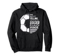 Funny Im Not Yelling This Is Just Hoodie - Fun Novelty Design for Adults - T-Shirt, Sweatshirt, Hoodie